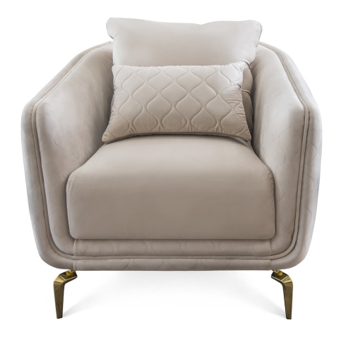 Кресло Нонна бежевый фото 2