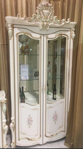 Шкаф 2-дверный Шейх (слоновая кость) фото 3