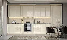 Набор кухонный "Киара" прямая 4,40 Левая (Кухня 3,50лев+ПД900)