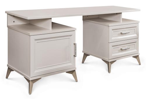 Туалетный столик Нонна бежевый глянец