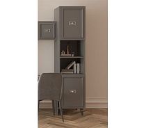 Пенал Виктория (графит с серебром)