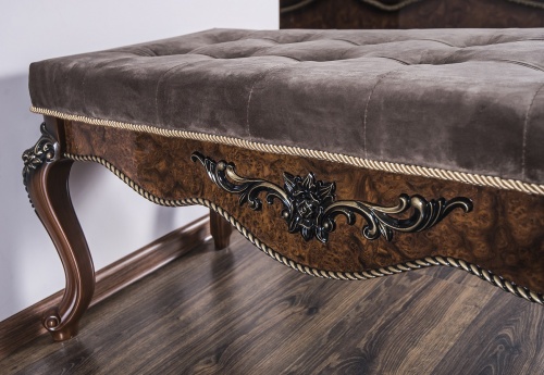 Банкетка Джоконда корень дуба глянец фото 6