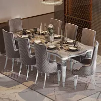 Набор стол и стулья "Прадо" (Стол 2300 + 8 стульев)