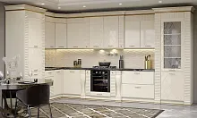 Набор кухонный "Киара" угловая 4,20*2,40 Левая (Кухня 3,3*1,5лев+ПС900+ПД900)