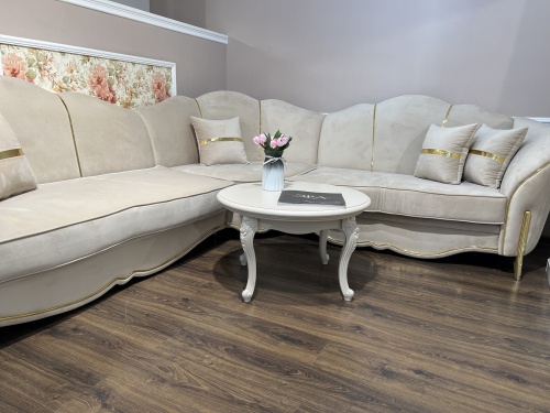 Столик круглый Мокко бежевый фото 18