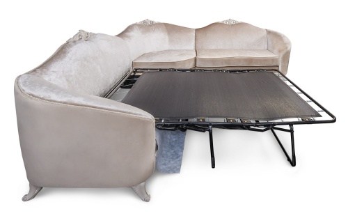 Диван Мокко угловой 3-у-2 бежевый фото 4