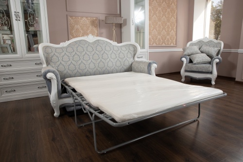 Диван Мишель 3х местный белый матовый фото 10