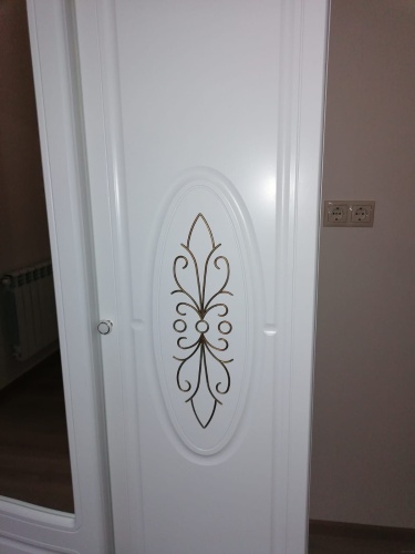 Спальня Виктория белая фото 8