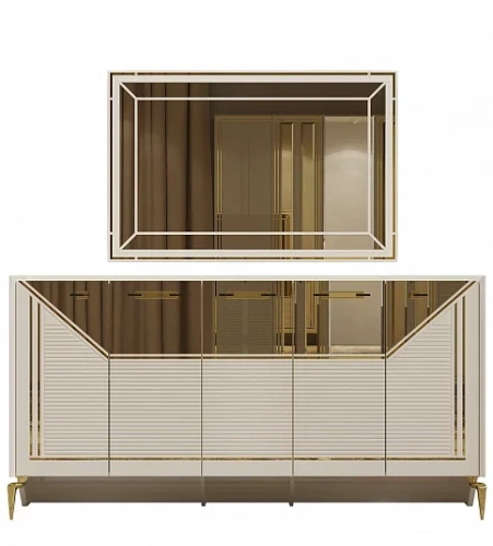 Комод с зеркалом "Стефани"