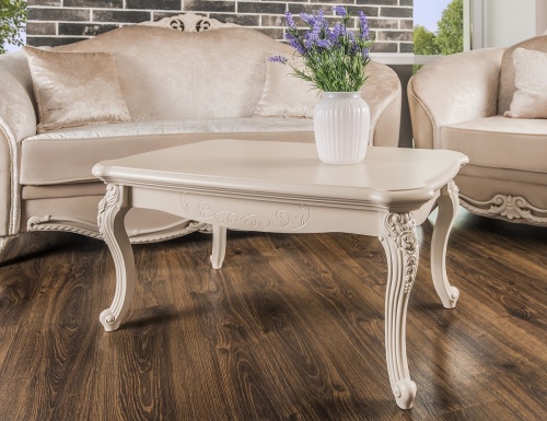 Столик прямоугольный Мокко бежевый фото 10