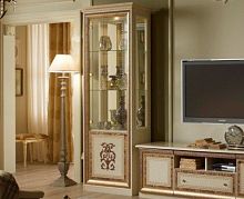 Витрина 1-дверная (правая/левая) Анита (беж)