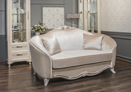 Диван Мокко 2х местный бежевый фото 4