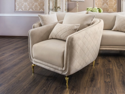 Кресло Нонна бежевый фото 6