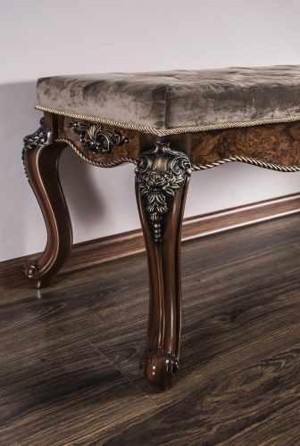 Банкетка Джоконда корень дуба глянец фото 5