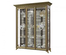 Шкаф 3-х дверный без короны Версаль (орех)