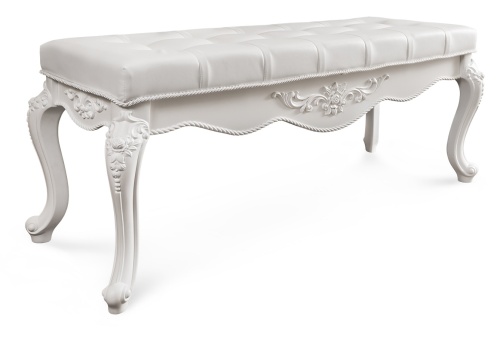 Банкетка Мишель белый матовый