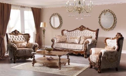 Мягкая мебель «Валенсия Орех» Карамель