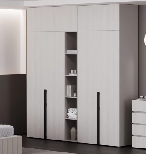 Шкаф 2-дверный с вешалкой Беллуччи (кашемир) фото 2