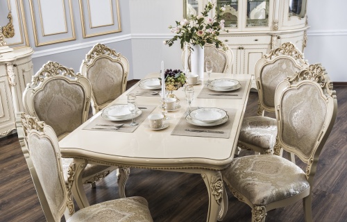 Столовая Джоконда крем глянец фото 2