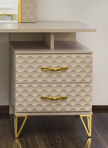 Туалетный столик Лара бежевый глянец фото 6