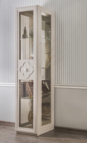 Витрина Фелисия 1-ств бежевый фото 2