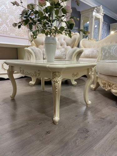 Столик прямоугольный Мона Лиза крем фото 3