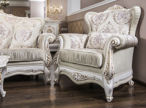 Кресло Алсу белый глянец фото 5