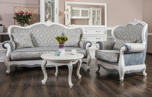 Кресло Мишель белый матовый фото 7