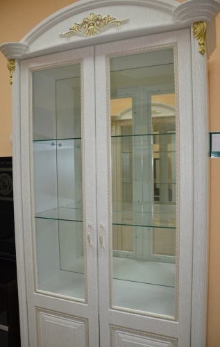 Шкаф 2-х дверный Да Винчи (белый) фото 5