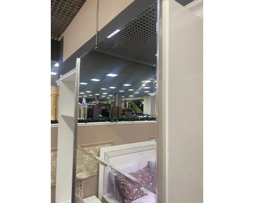 Шкаф-купе с зеркалом Венеция (белый глянец) фото 6