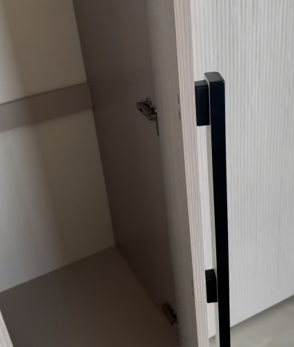 Шкаф 1-дверный левый Беллуччи (кашемир) фото 4