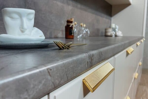 Кухонная мебель «Шанель» сатин фото 4