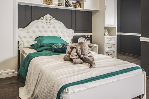 Спальня детская Мишель белый матовый фото 4