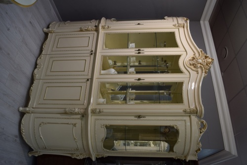 Сервант Джоконда 5-ств крем глянец фото 8