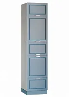 Кухонный пенал под духовой шкаф "Дрим" 3 уровня, 600