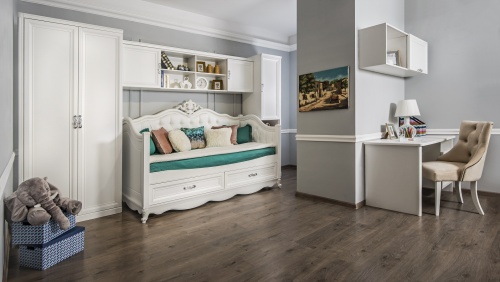 Диван кровать Мишель белый матовый фото 8