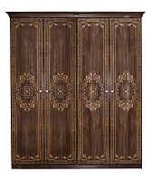 Шкаф Патрисия 4-створчатый без зеркал караваджо глянец