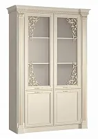 Кухонный пенал 2ст. остеклённый "Венеция" 1500