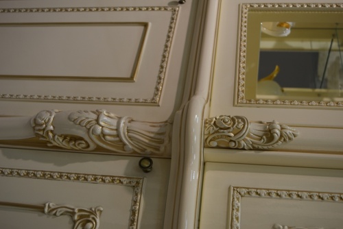 Сервант Джоконда 5-ств крем глянец фото 9