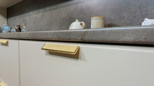 Кухонная мебель «Шанель» сатин фото 2