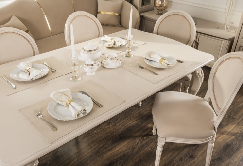 Стол Мокко прямоугольный бежевый фото 9