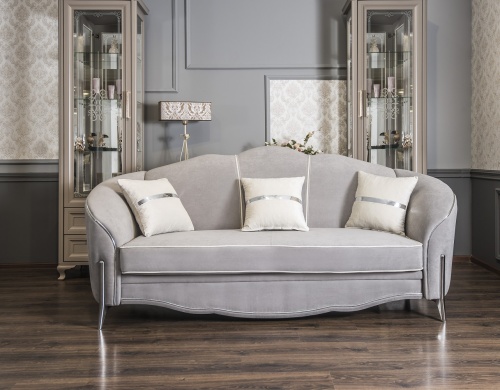 Диван Гравита 3х местный серый серебро фото 5