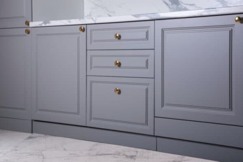 Кухонная мебель «Лючия» бело-серый фото 5