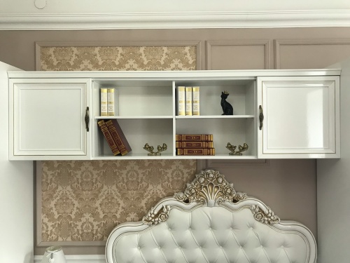 Спальня детская Натали белый глянец фото 20