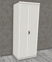 шкаф без стоевых для детской Натали 2-ств без зеркал белый глянец
