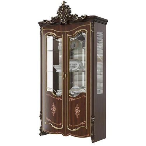 Шкаф 2-дверный Шейх (орех)