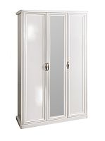 Шкаф Натали 3-створчатый белый глянец