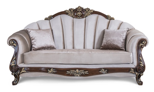 Диван Марселла 3х местный корень дуба глянец фото 2