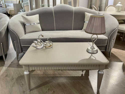 Столик прямоугольный Gravita серый камень фото 4