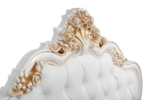 Детская кровать Натали 120х200 см белый глянец фото 2